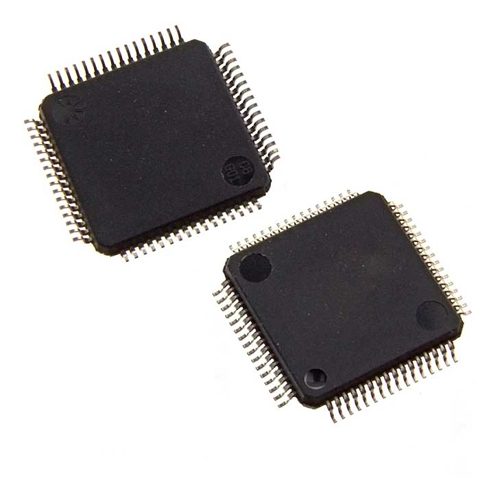 AT91SAM7S512B-AU,    ARM7TDMI  Microchip, 512  Flash-,   64   SRAM, 55 , -40...+85C,  LQFP-64