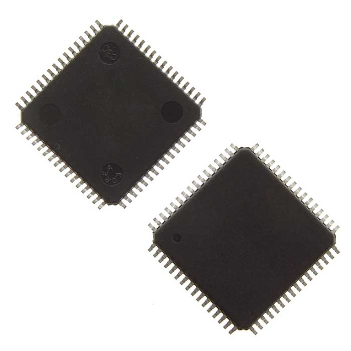 ATMEGA128A-AU,  Microchip, 8-, AVR, 16 , 128  -,  TQFP-64
