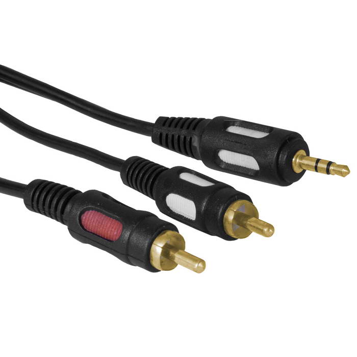 -  RUICHI Stereo 3,5  - 2 RCA, 5 , GOLD